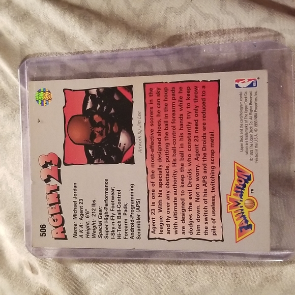 Michael Jordan Agent 23 Fanimation upper deck - Picture 2 of 2